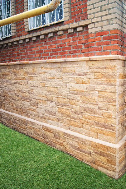 искусственный камень, облицовочная плита, оформление, отделка, фасад, коттедж, усадьба, дом