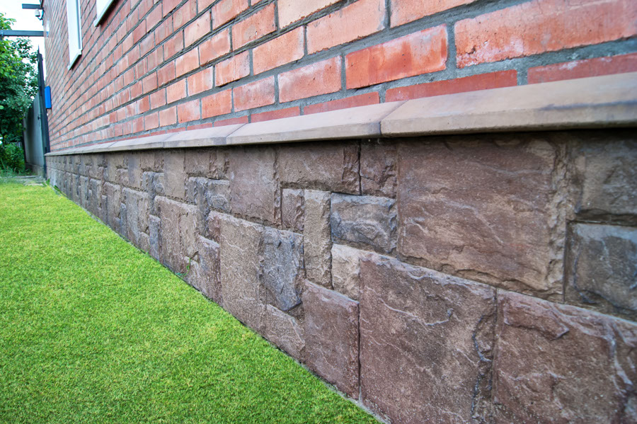 искусственный камень, облицовочная плита, оформление, отделка, фасад, коттедж, усадьба, дом