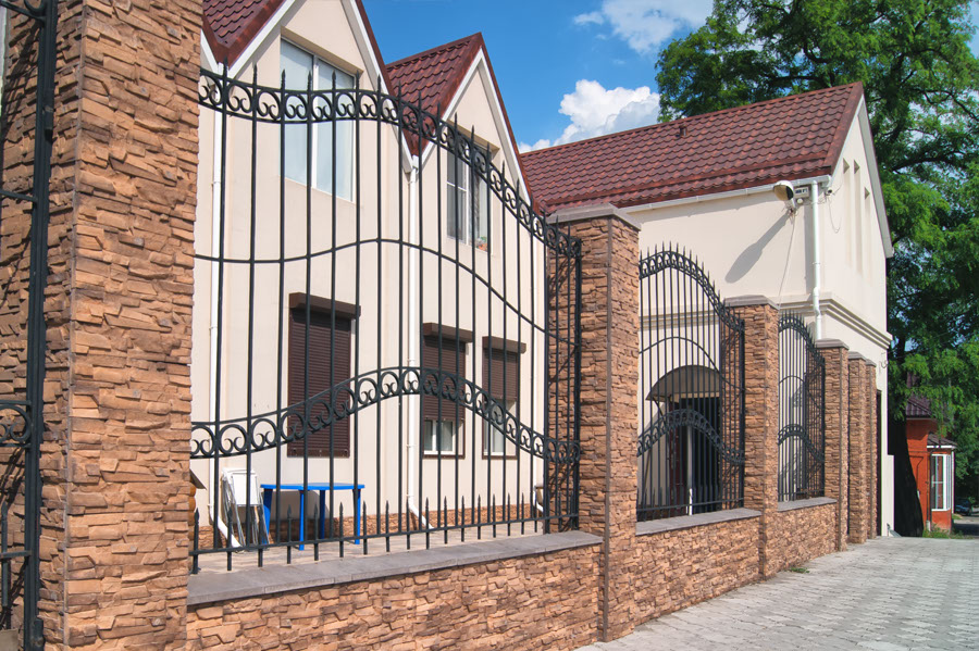 Искусственный камень, облицовочные плиты, облицовка коттедж