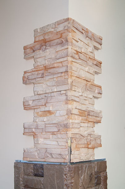 искусственный камень, оформление угла, облицовочная плита